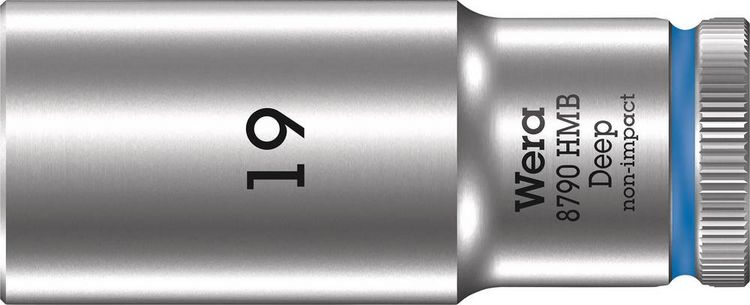 Produktbild: Wera 05004541001 Steckschl&uuml;sseleinsatz 19mm 1 St&uuml;ck 3/8\"