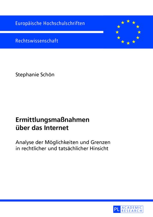 Produktbild: Ermittlungsma&szlig;nahmen ueber das Internet