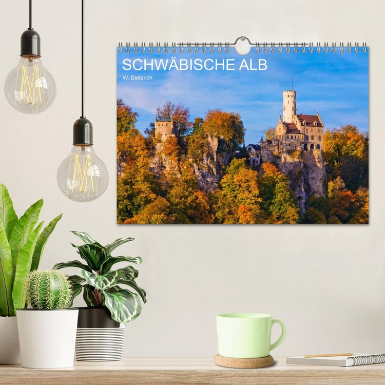 Produktbild: SCHW&Auml;BISCHE ALB W.Dieterich (Wandkalender 2026 DIN A4 quer), CALVENDO Monatskalender