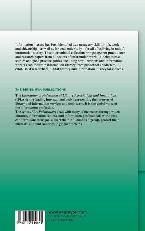 Produktbild: The Road to Information Literacy