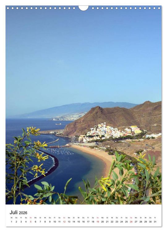 Produktbild: Teneriffa - Insel der Gl&uuml;ckseligen (Wandkalender 2026 DIN A3 hoch), CALVENDO Monatskalender