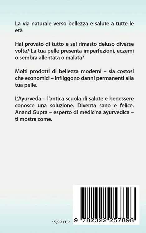 Produktbild: Ayurveda - L'Eterna Risorsa di Giovinezza e Bellezza