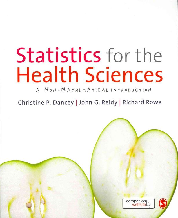Produktbild: Statistics for the Health Sciences