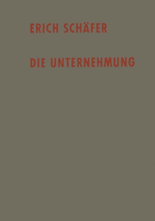 Produktbild: Die Unternehmung