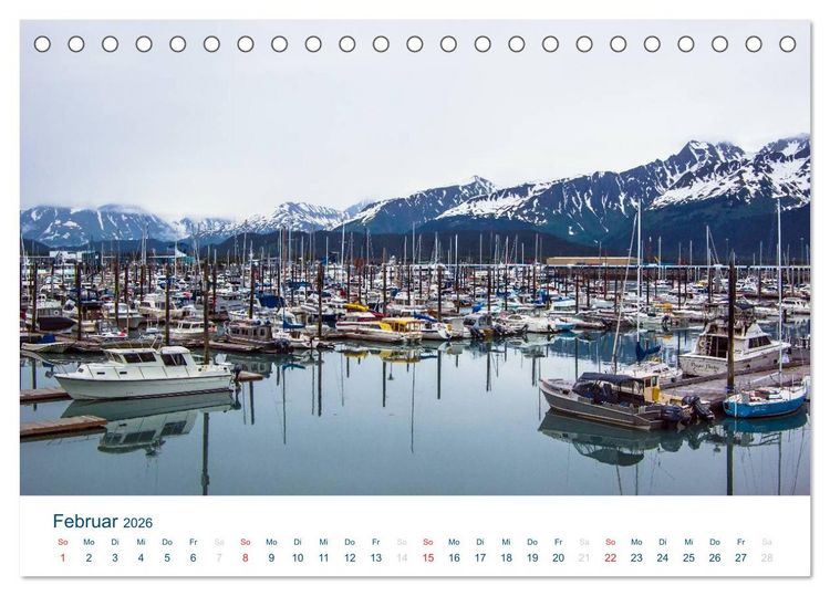 Produktbild: Der Alaska Kalender CH-Version (Tischkalender 2026 DIN A5 quer), CALVENDO Monatskalender