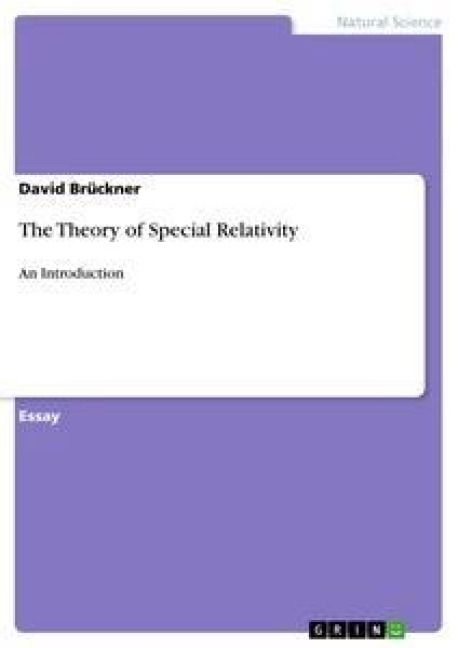 Produktbild: The Theory of Special Relativity