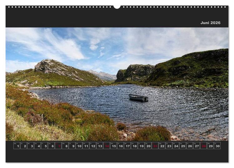 Produktbild: Schottland Panoramen (Wandkalender 2026 DIN A2 quer), CALVENDO Monatskalender