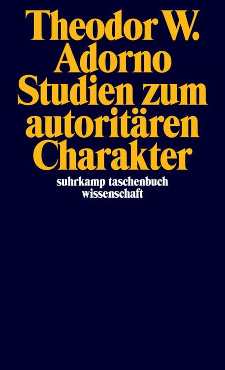 Produktbild: Studien zum autorit&auml;ren Charakter