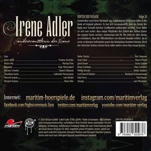 Produktbild: Irene Adler - Hinter der Fassade,1 Audio-CD