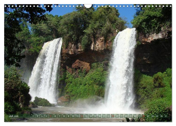 Produktbild: Mein S&uuml;damerika, mein Iguazu (Wandkalender 2026 DIN A3 quer), CALVENDO Monatskalender