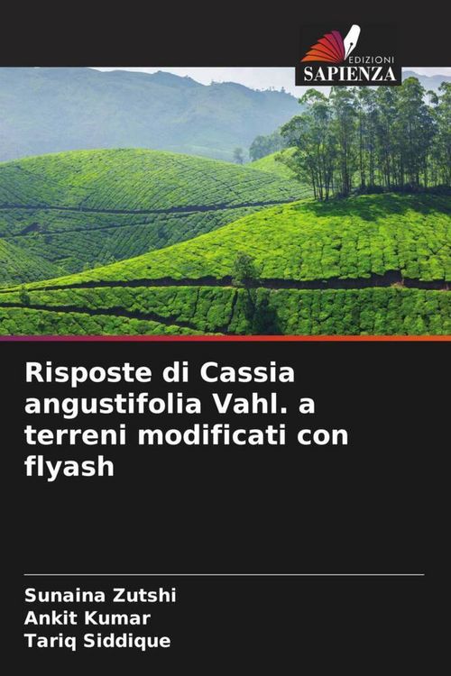Produktbild: Risposte di Cassia angustifolia Vahl. a terreni modificati con flyash