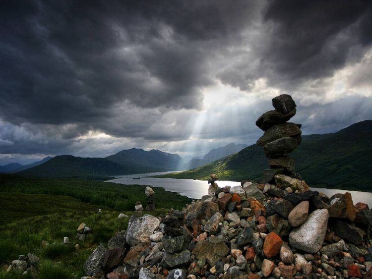 Produktbild: CALVENDO Puzzle Loch Lyone, Schottland | 1000 Teile Lege-Gr&ouml;&szlig;e 64x48cm Foto-Puzzle f&uuml;r gl&uuml;ckliche Stunden