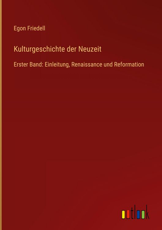 Produktbild: Kulturgeschichte der Neuzeit