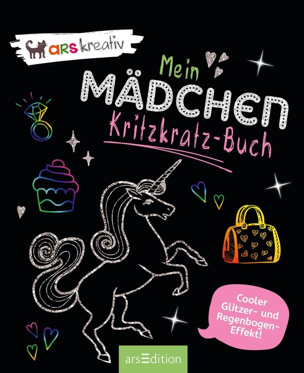 Produktbild: Mein M&auml;dchen-Kritzkratz-Buch