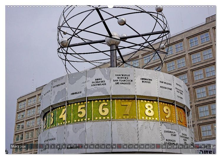 Produktbild: Hauptstadt Berlin (Wandkalender 2026 DIN A2 quer), CALVENDO Monatskalender