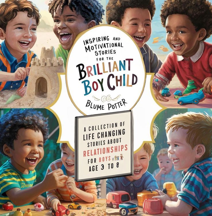 Produktbild: Inspiring And Motivational Stories For The Brilliant Boy Child: A Collection of Life Changing Stories about Relationships for Boys Age 3 to 8