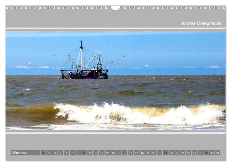 Produktbild: Norderney-Panorama (Wandkalender 2026 DIN A3 quer), CALVENDO Monatskalender