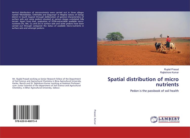 Produktbild: Spatial distribution of micro nutrients