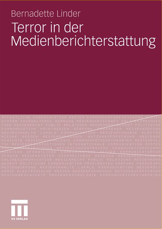 Produktbild: Terror in der Medienberichterstattung
