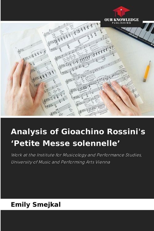 Produktbild: Analysis of Gioachino Rossini's 'Petite Messe solennelle'