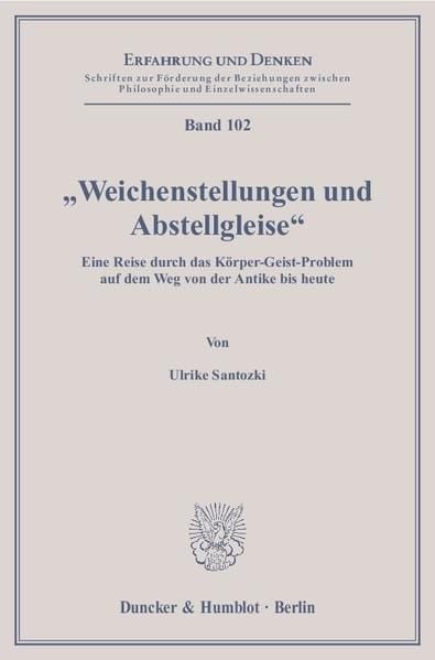 Produktbild: "Weichenstellungen und Abstellgleise".