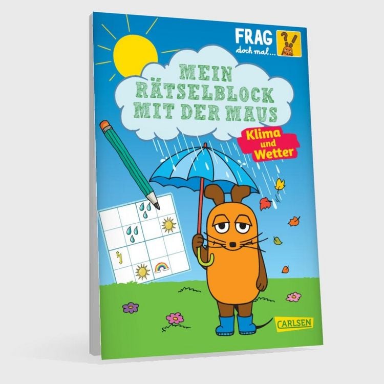 Produktbild: Frag doch mal ... die Maus: Mein R&auml;tselblock mit der Maus - Klima und Wetter