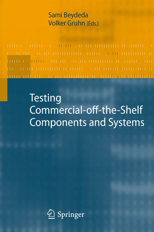 Produktbild: Testing Commercial-off-the-Shelf Components and Systems