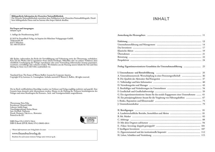 Produktbild: Die Essays von Warren Buffett