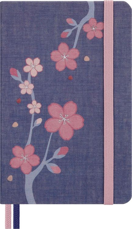 Produktbild: Moleskine Sakura Notizbuch limitierte Ausgabe, P/A6, fester Einband, liniert, ohne Box