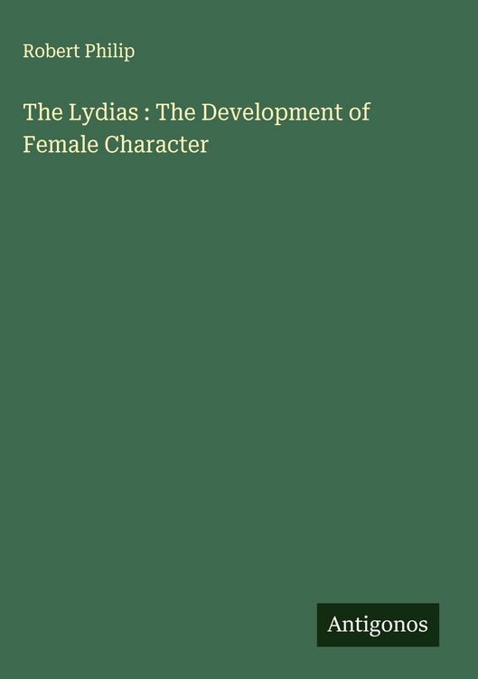Produktbild: The Lydias : The Development of Female Character