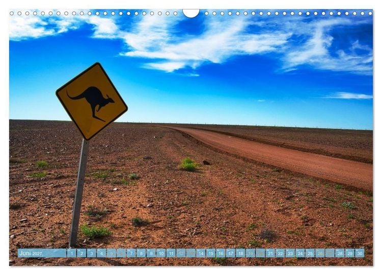 Produktbild: Roadtrip durchs Outback &ndash; Australiens wilde Seele (Wandkalender 2027 DIN A3 quer), CALVENDO Monatskalender