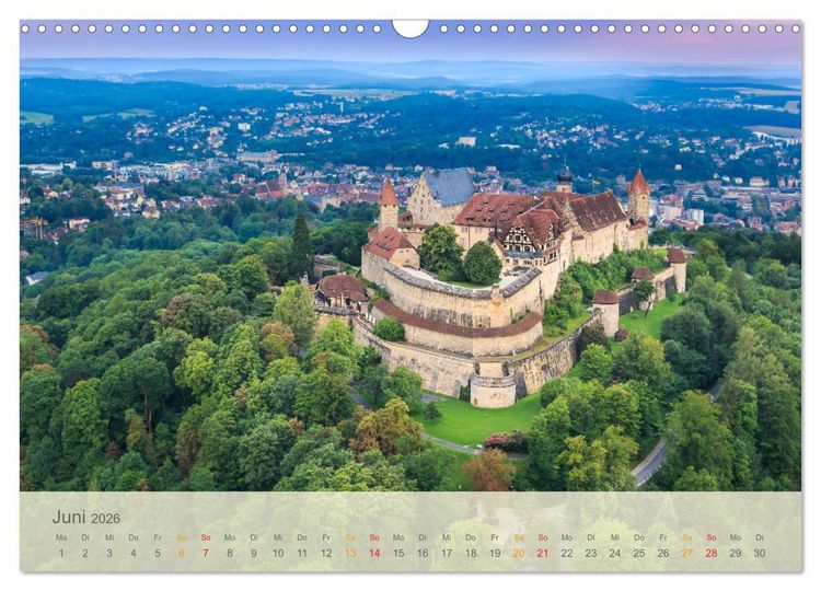 Produktbild: Coburg - oberfr&auml;nkisches Juwel (Wandkalender 2026 DIN A3 quer), CALVENDO Monatskalender