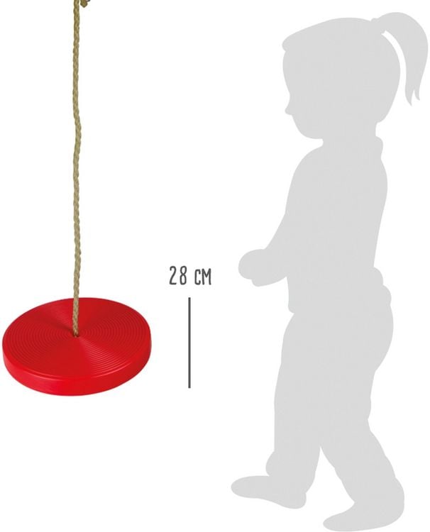 Produktbild: small foot 6118 - Tellerschaukel, Teller-Schaukel, Kunststoff, ca. 28cm