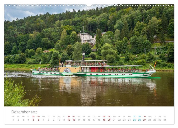 Produktbild: Sachsen - Eine stimmungsvolle Wanderung in Bildern (Wandkalender 2026 DIN A2 quer), CALVENDO Monatskalender