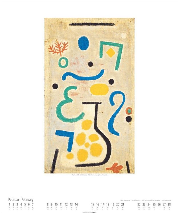 Produktbild: Paul Klee Kalender 2027