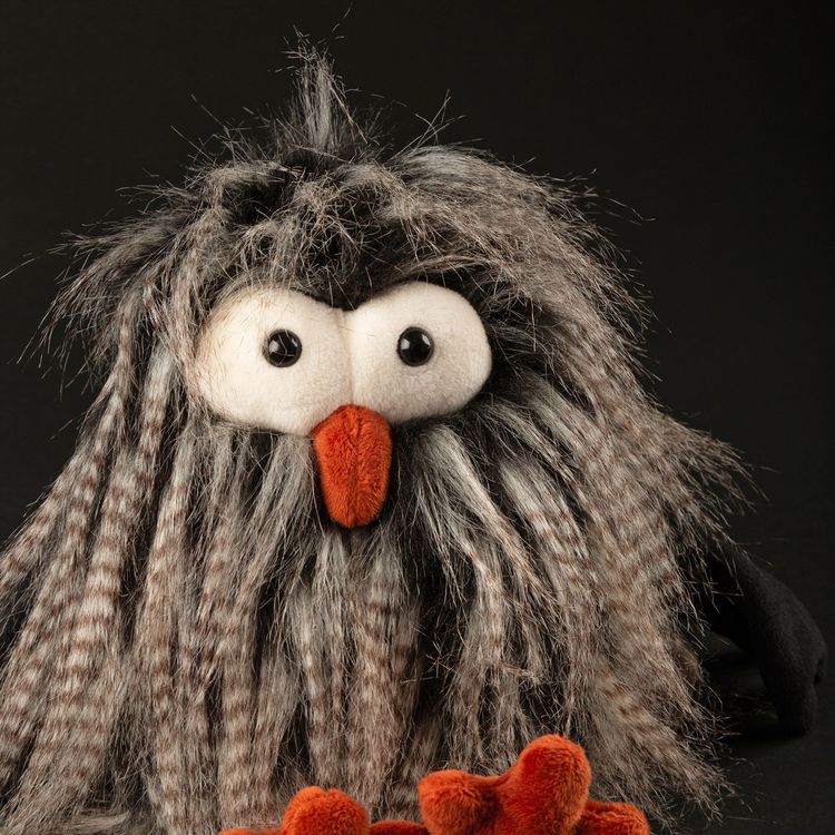 Produktbild: Sigikid 43306 - Kuscheltier Eule Bowl Owl, Kikeriki, 22 cm