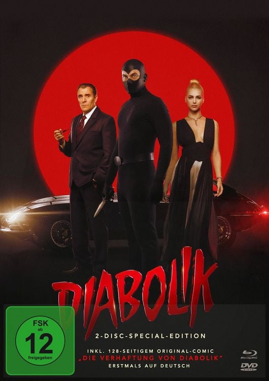 Produktbild: Diabolik - Special Edition mit Comic (Blu-ray+DVD)