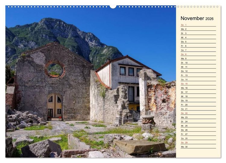 Produktbild: Friaul-Julisch Venetien - Italiens sch&ouml;ner Nordosten (Wandkalender 2026 DIN A2 quer), CALVENDO Monatskalender