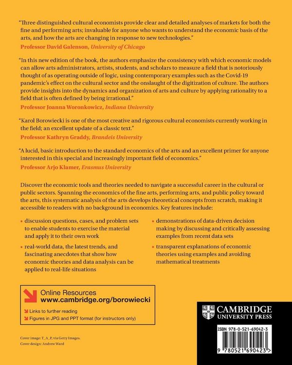 Produktbild: The Economics of Art and Culture