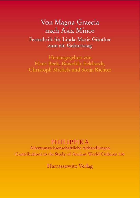 Produktbild: Von Magna Graecia nach Asia Minor
