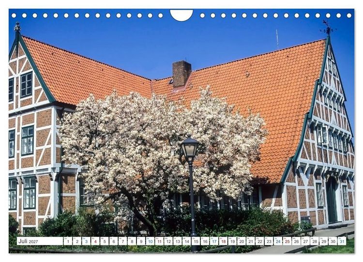 Produktbild: Das Alte Land und die Elbe. Auf dem Weg zur Flussm&uuml;ndung (Wandkalender 2027 DIN A4 quer), CALVENDO Monatskalender