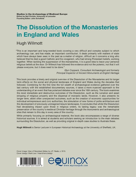 Produktbild: The Dissolution of the Monasteries in England and Wales
