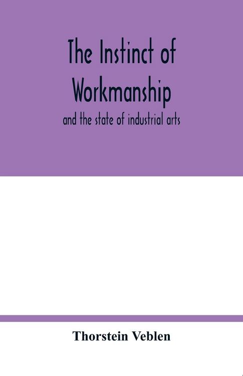 Produktbild: The instinct of workmanship