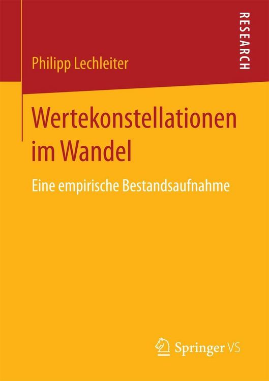 Produktbild: Wertekonstellationen im Wandel