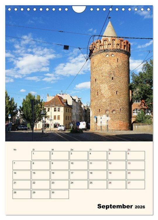 Produktbild: Brandenburg an der Havel - Ein Rundgang (Wandkalender 2026 DIN A4 hoch), CALVENDO Monatskalender
