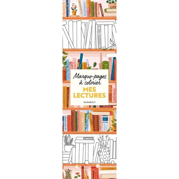 Produktbild: Mes lectures : marque-pages &agrave; colorier