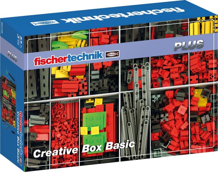 Produktbild: Fischertechnik 554195 - PLUS Creative Box Basic, Baukasten, Konstruktionsbaukasten
