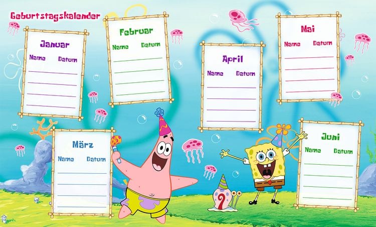 Produktbild: SpongeBob Schwammkopf: Meine Freunde