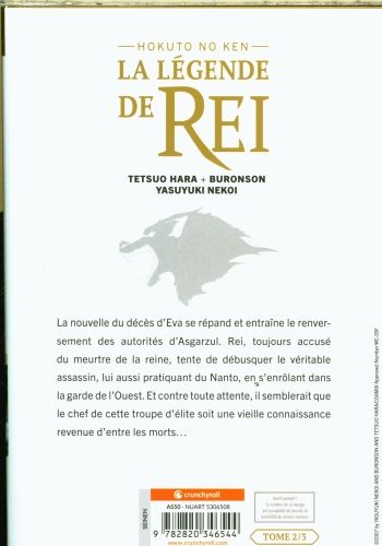Produktbild: La l&eacute;gende de Rei : Hokuto no Ken. Tome 2