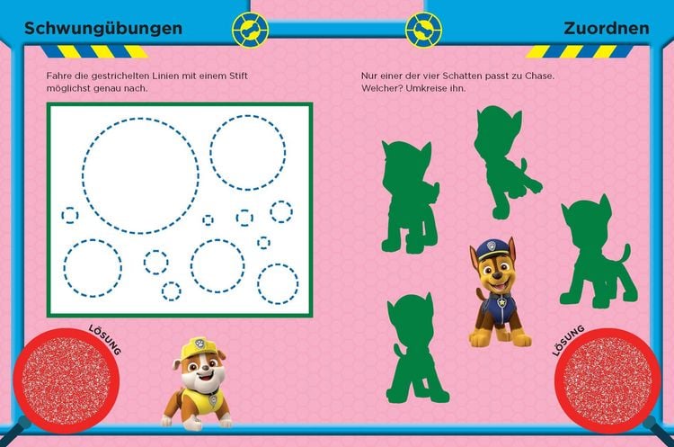 Produktbild: PAW Patrol Mein Lernspielbuch mit L&ouml;selupe